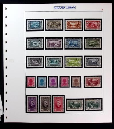 1919-24 Belle collection Syrie et Grand Liban, neuf