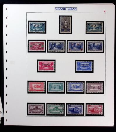 1919-24 Belle collection Syrie et Grand Liban, neuf