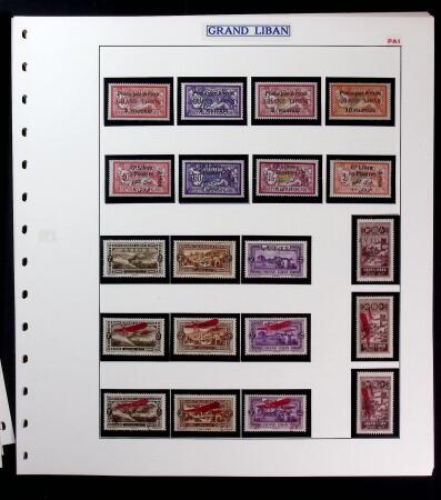 1919-24 Belle collection Syrie et Grand Liban, neuf