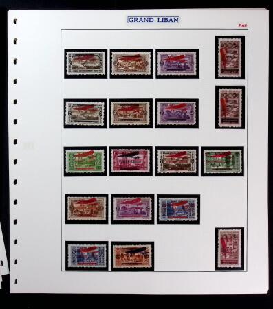 1919-24 Belle collection Syrie et Grand Liban, neuf