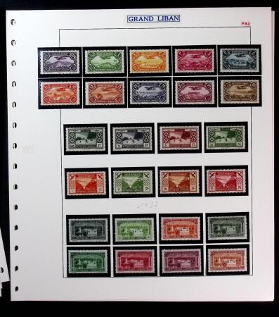 1919-24 Belle collection Syrie et Grand Liban, neuf