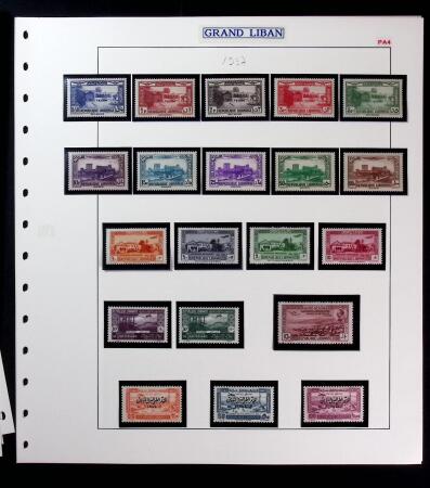 1919-24 Belle collection Syrie et Grand Liban, neuf