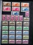 1885-1974 Collection de Réunion en 2 classeurs, menée