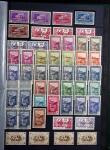 1885-1974 Collection de Réunion en 2 classeurs, menée
