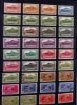 1885-1974 Collection de Réunion en 2 classeurs, menée
