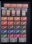 1885-1974 Collection de Réunion en 2 classeurs, menée