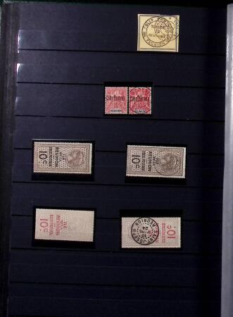 1885-1974 Collection de Réunion en 2 classeurs, menée