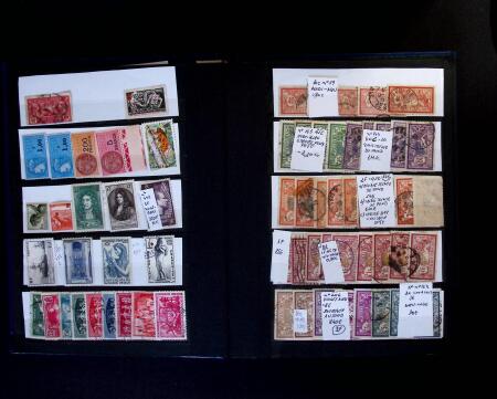 1855-1990 Mint & used all-world assembly in stockbooks