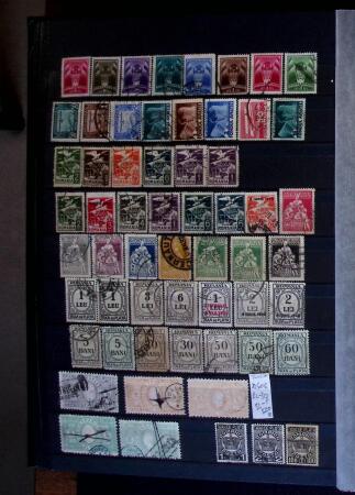 1855-1990 Mint & used all-world assembly in stockbooks
