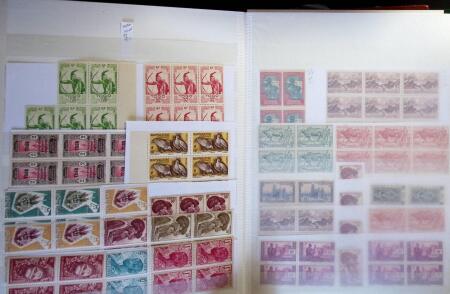 1855-1990 Mint & used all-world assembly in stockbooks