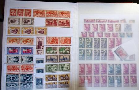 1855-1990 Mint & used all-world assembly in stockbooks