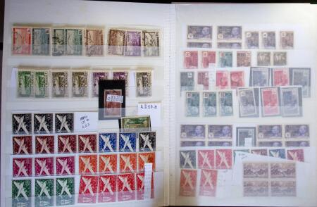 1855-1990 Mint & used all-world assembly in stockbooks