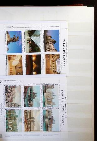 1855-1990 Mint & used all-world assembly in stockbooks