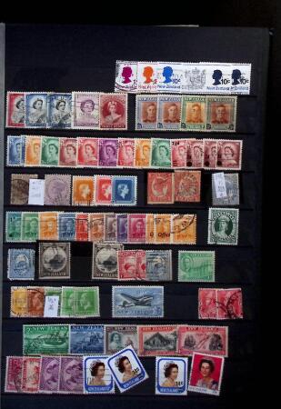 1855-1990 Mint & used all-world assembly in stockbooks
