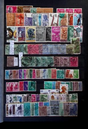 1855-1990 Mint & used all-world assembly in stockbooks