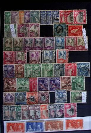 1855-1990 Mint & used all-world assembly in stockbooks