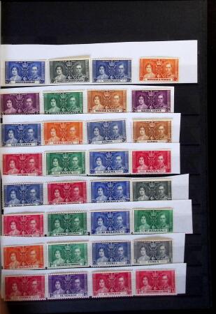 1855-1990 Mint & used all-world assembly in stockbooks