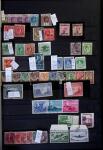 1855-1990 Mint & used all-world assembly in stockbooks
