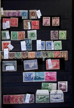 1855-1990 Mint & used all-world assembly in stockbooks