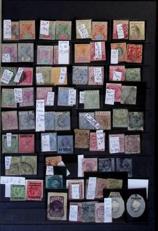 1855-1990 Mint & used all-world assembly in stockbooks