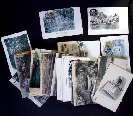 1849-2001 Deux collections de France avec faciale intéressante