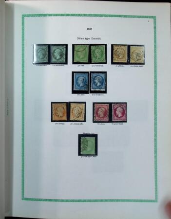 1849-1980 Collection de neufs et d'oblitérés dont