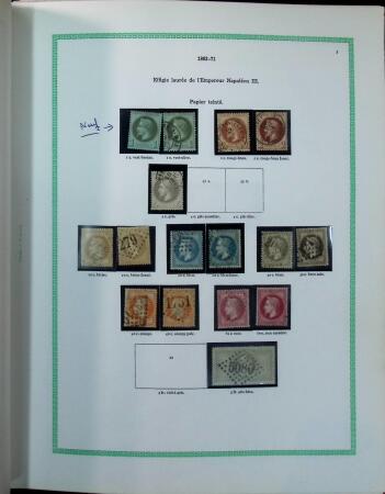 1849-1980 Collection de neufs et d'oblitérés dont