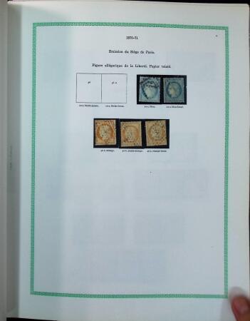1849-1980 Collection de neufs et d'oblitérés dont