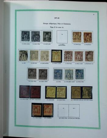 1849-1980 Collection de neufs et d'oblitérés dont