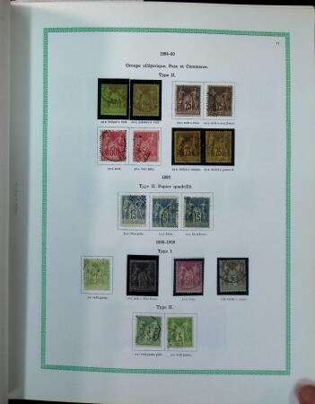 1849-1980 Collection de neufs et d'oblitérés dont