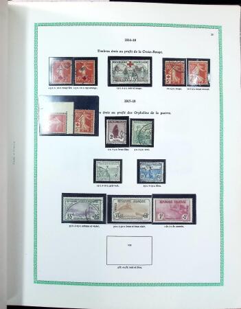 1849-1980 Collection de neufs et d'oblitérés dont