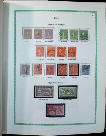 1849-1980 Collection de neufs et d'oblitérés dont