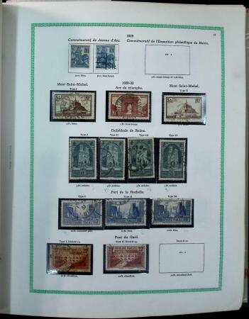 1849-1980 Collection de neufs et d'oblitérés dont