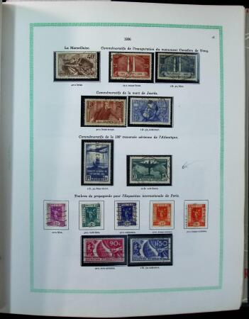 1849-1980 Collection de neufs et d'oblitérés dont