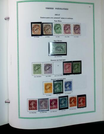 1849-1980 Collection de neufs et d'oblitérés dont