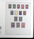 1918-1943 Mostly mint collection of Yugoslavia in Lindner