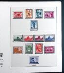 1918-1943 Mostly mint collection of Yugoslavia in Lindner