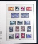 1918-1943 Mostly mint collection of Yugoslavia in Lindner