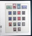 1918-1943 Mostly mint collection of Yugoslavia in Lindner