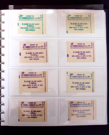 1981-2007 Collection de timbres neufs de France +doubles