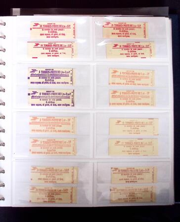 1981-2007 Collection de timbres neufs de France +doubles