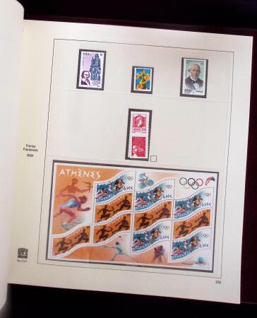 1981-2007 Collection de timbres neufs de France +doubles