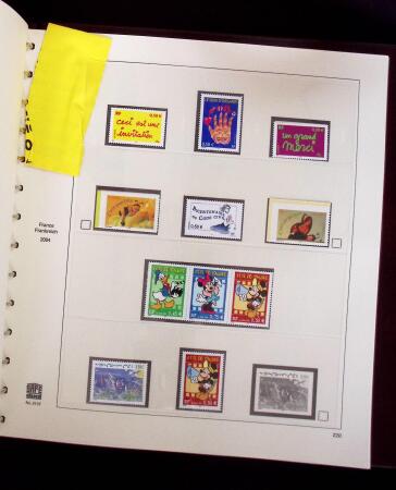 1981-2007 Collection de timbres neufs de France +doubles