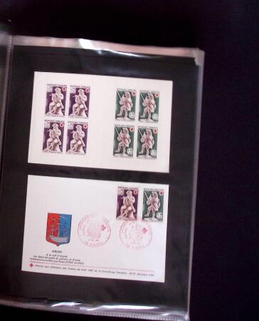 1981-2007 Collection de timbres neufs de France +doubles