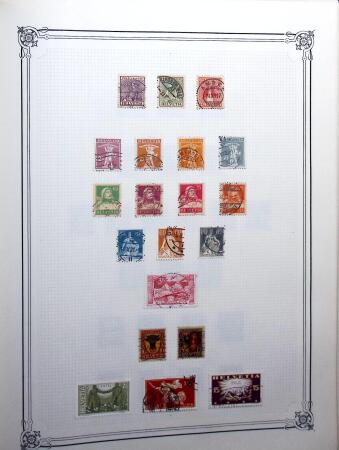 1854-1999, Mint and used collection of Switzerland