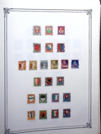 1854-1999, Mint and used collection of Switzerland