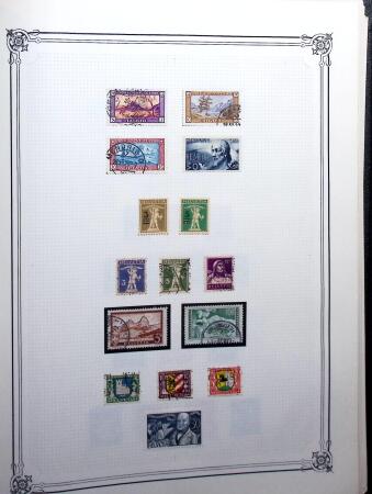 1854-1999, Mint and used collection of Switzerland