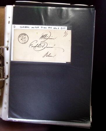 1770-1990 Collection de lettres avec Marques postales