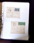 1770-1990 Collection de lettres avec Marques postales