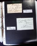 1770-1990 Collection de lettres avec Marques postales